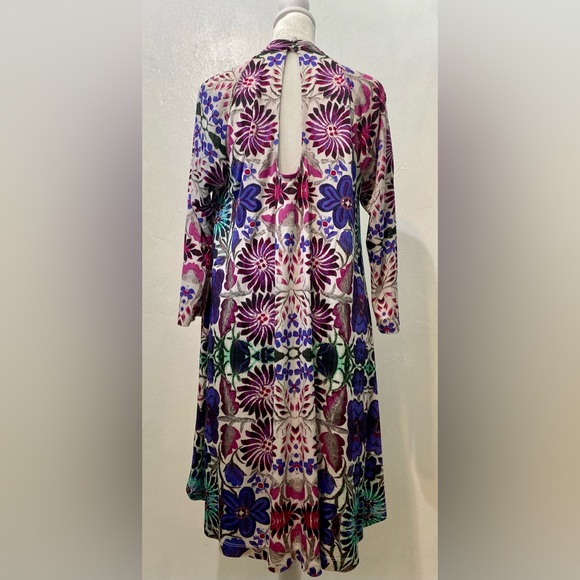 Free People Fiesta Floral Retro Swing Mini Dress In Excellent Condition.Size S/P - Picture 4 of 11